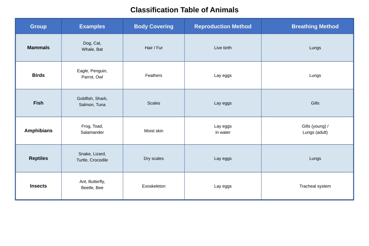 Table for Q17 (P4 Science)