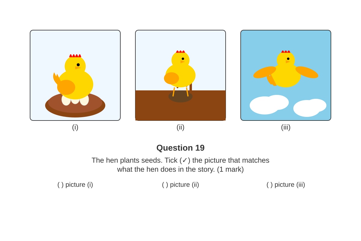 Figure for Q19 (P1 English)
