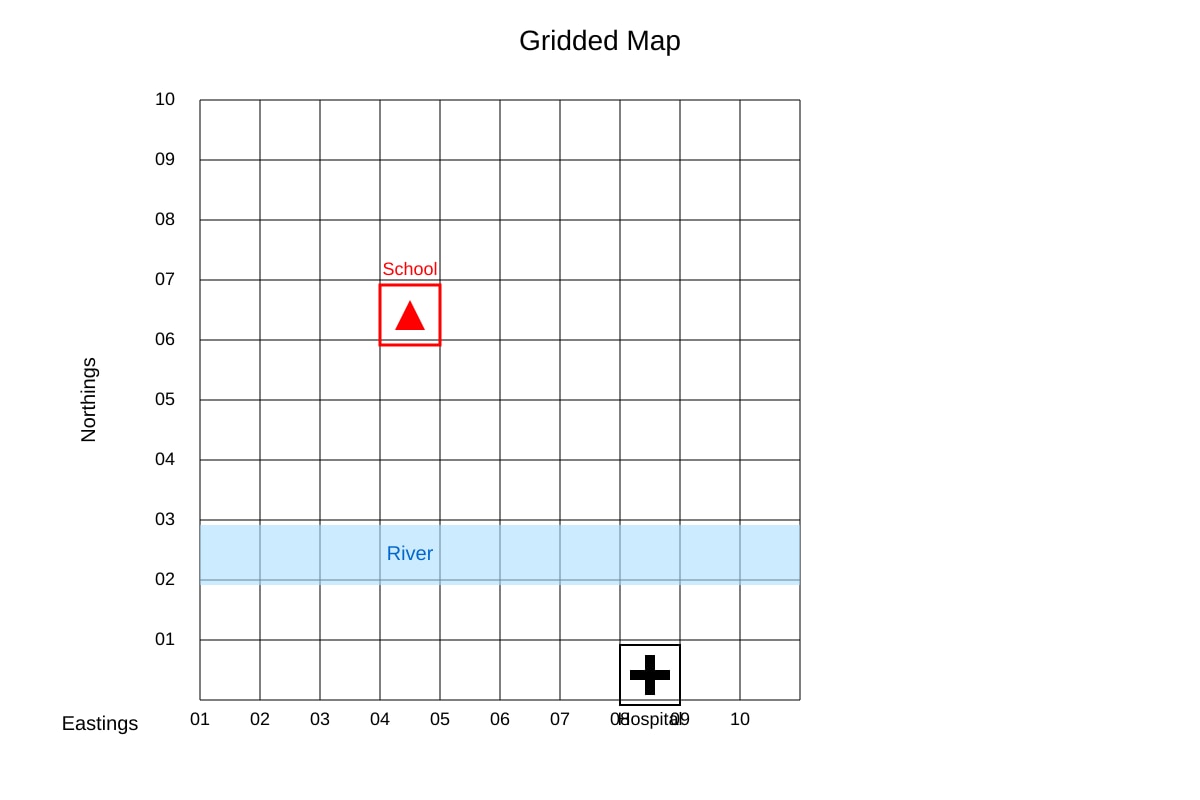 Map for Q16 (SEC3 Geography)