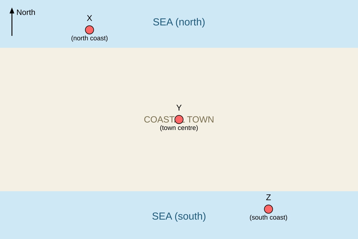 Map for Q5 (OLEVEL Geography)