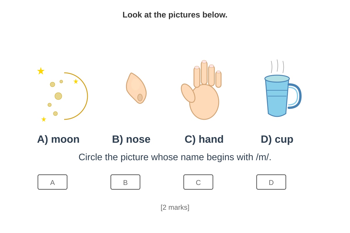Diagram for Q6 (P1 English)