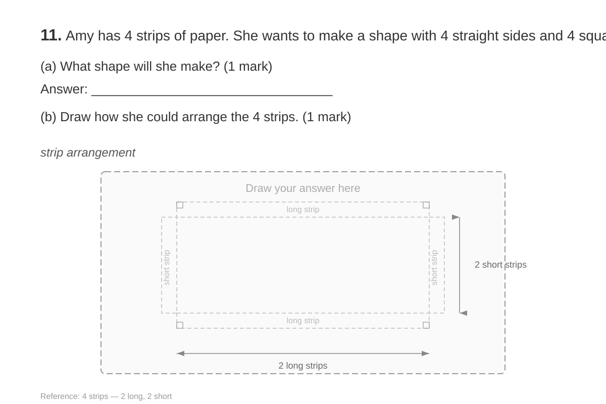 Diagram for Q11 (P1 Maths)