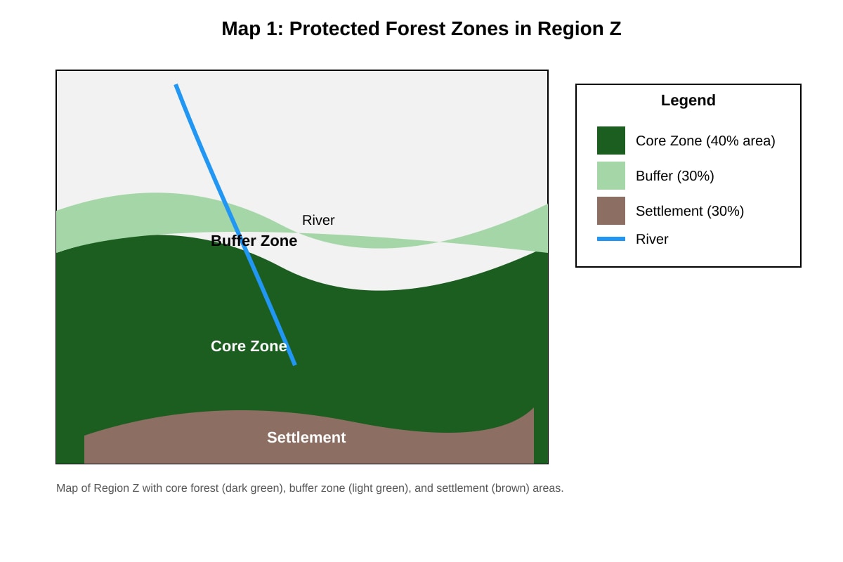 Map for Q11 (SEC4 Geography)