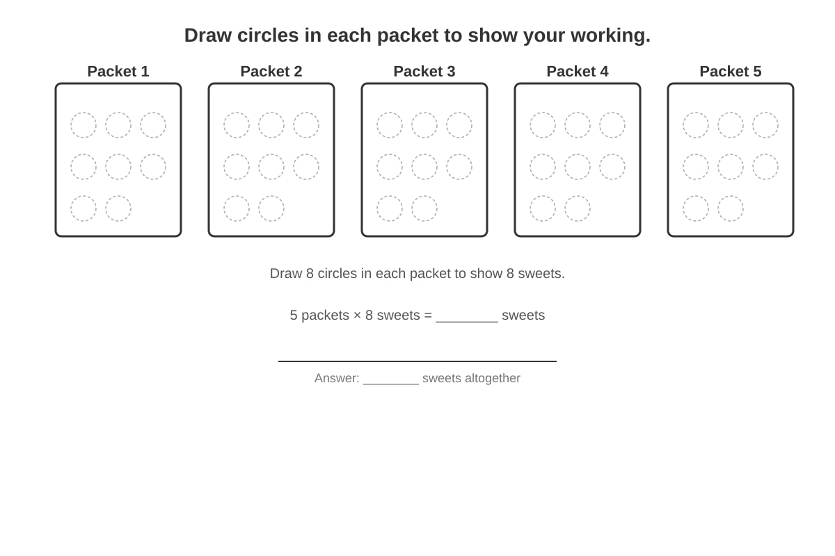 Diagram for Q15 (P1 Maths)