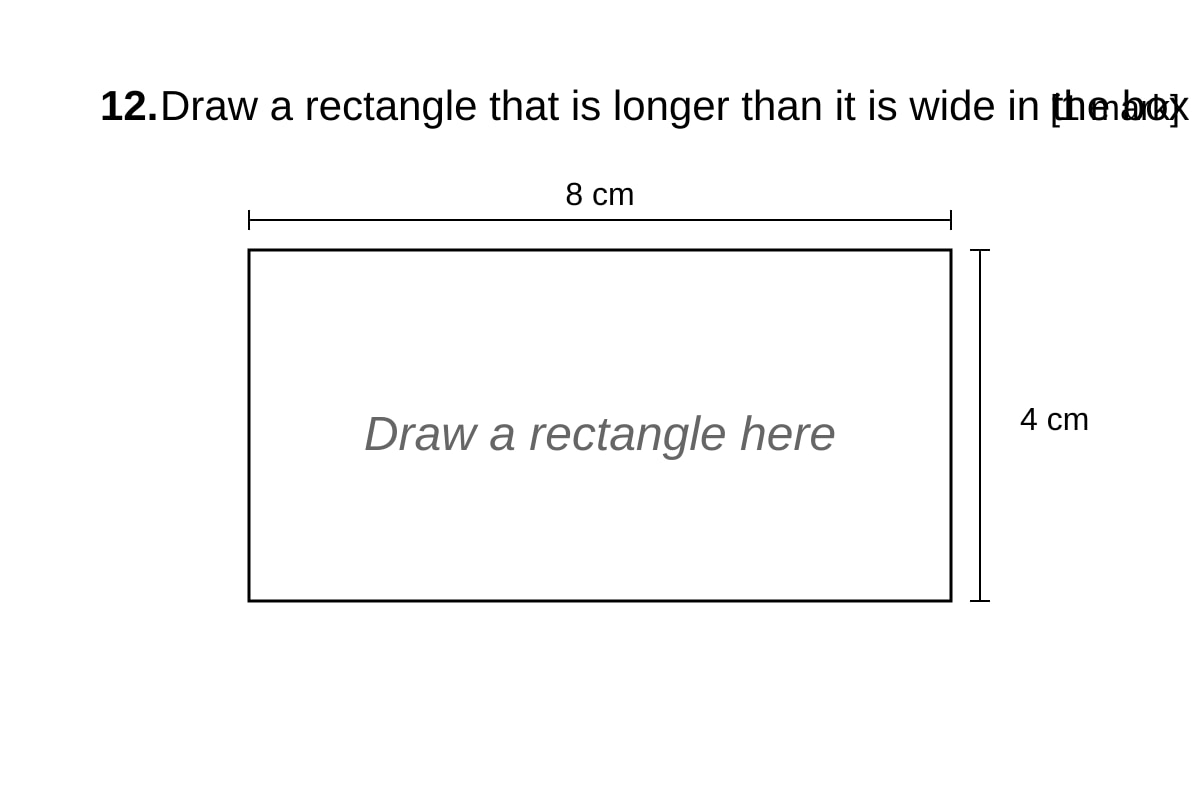 Diagram for Q12 (P1 Maths)
